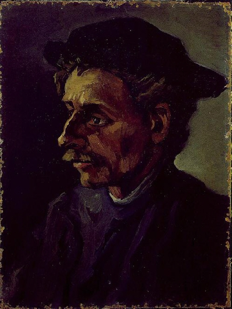 Картина Ван Гога Портрет человека 1885